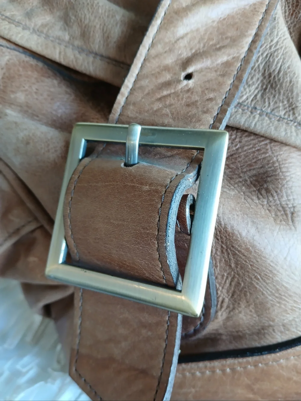 Miabossi Leather Diaper Bag